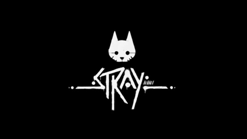 Stray Game Logo PNG: Sleek, Playful, and Futuristic Design