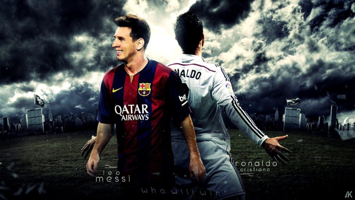Ronaldo and Messi Wallpaper 4K
