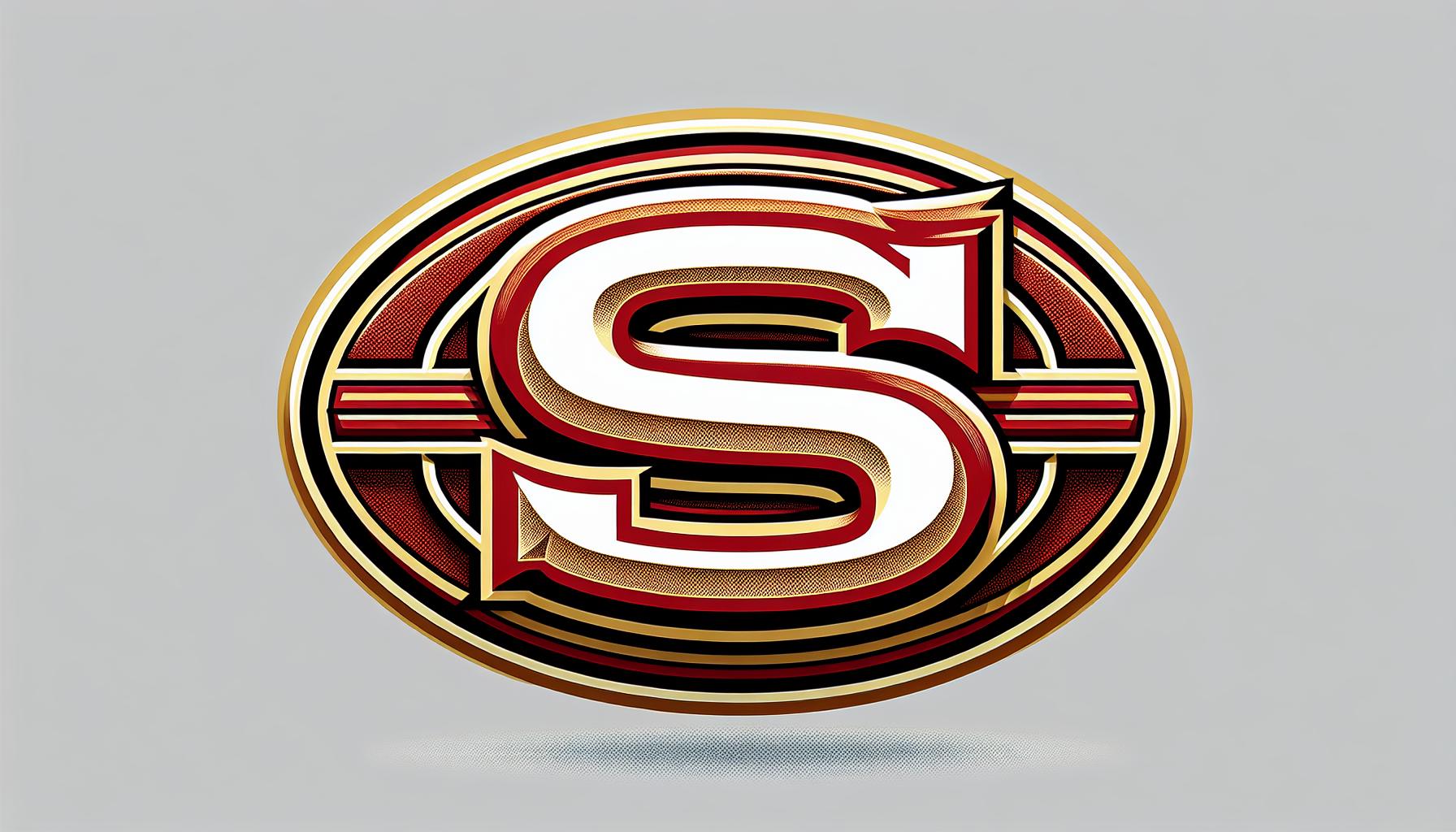 transparent san francisco 49ers logo png