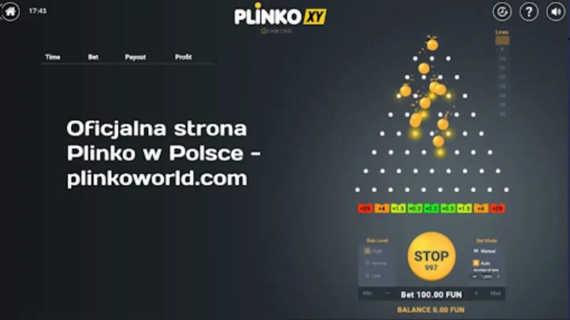 Plinko in Poland: Play at Online Casinos and Win Real Money!