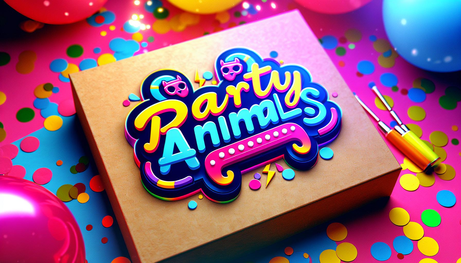 party animals logo png