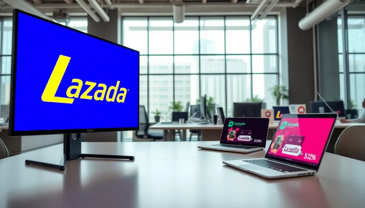logo lazada hd