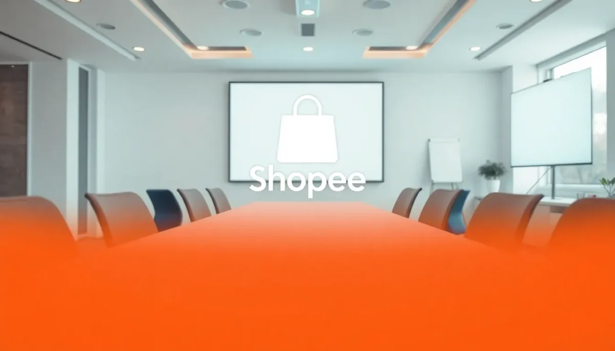 shopee white logo
