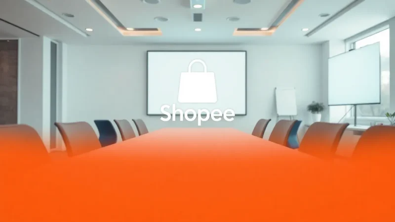 shopee white logo