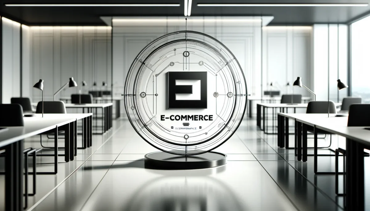 logo shopee hitam putih