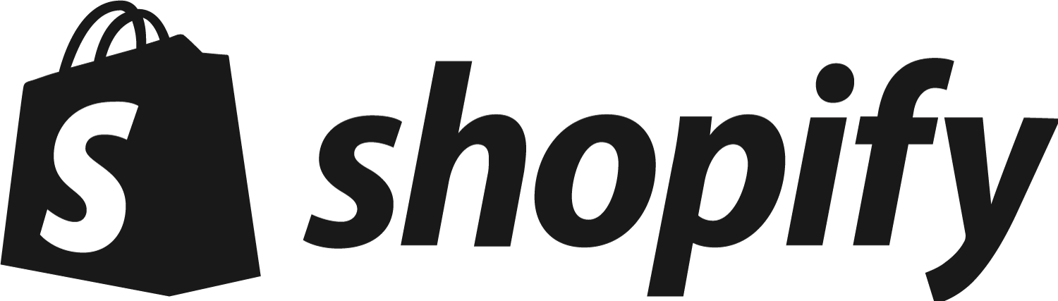 Shopify Black Logo title=