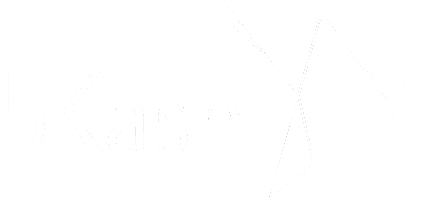 bkash logo white