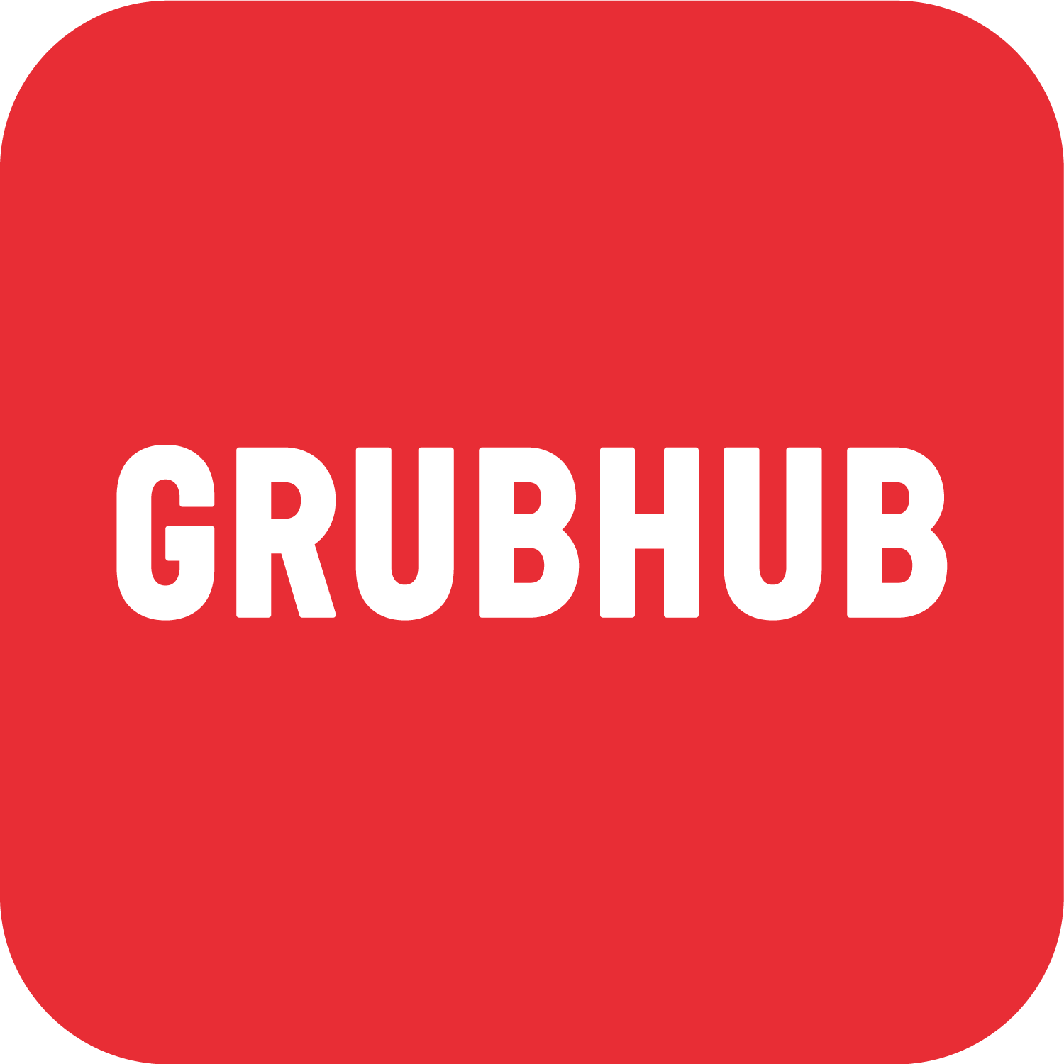 grubhub old logo