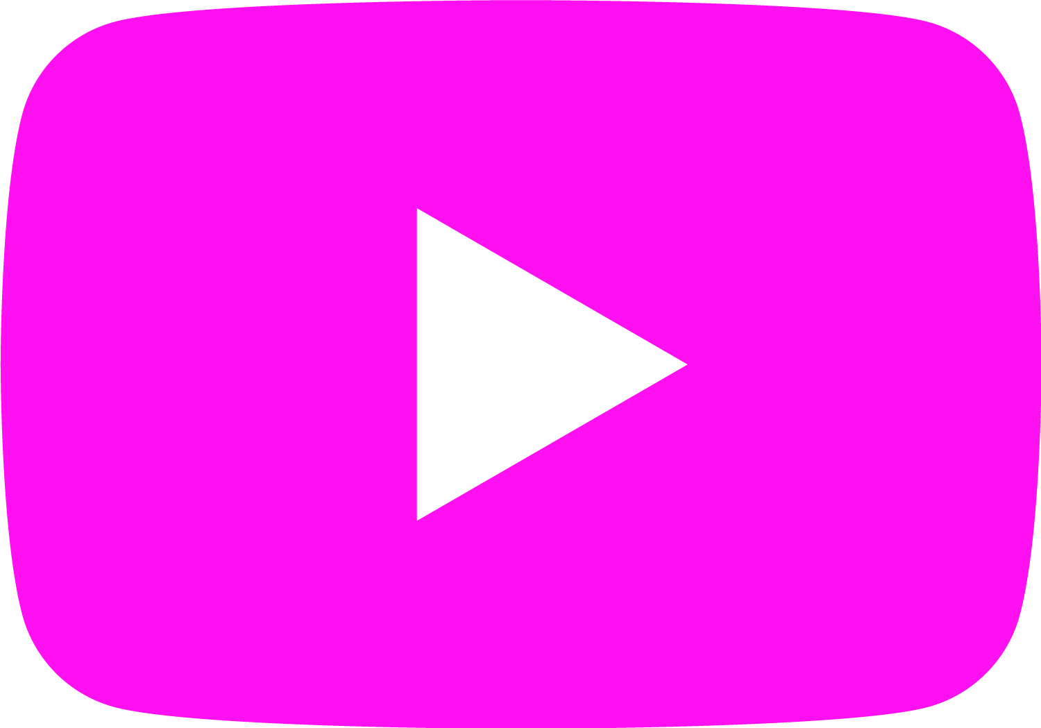 Pink YouTube Logo