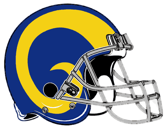 Rams Old Logo Helmet title=