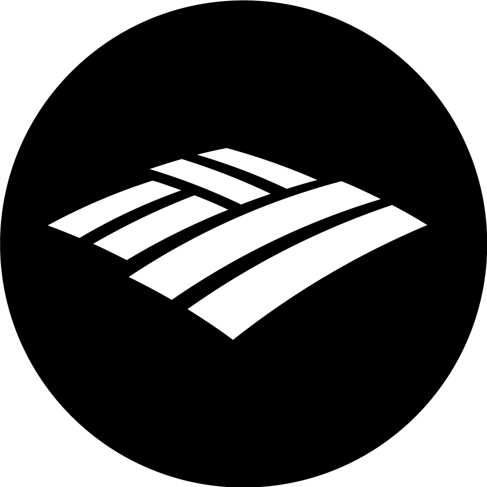 bank of america logo black and white