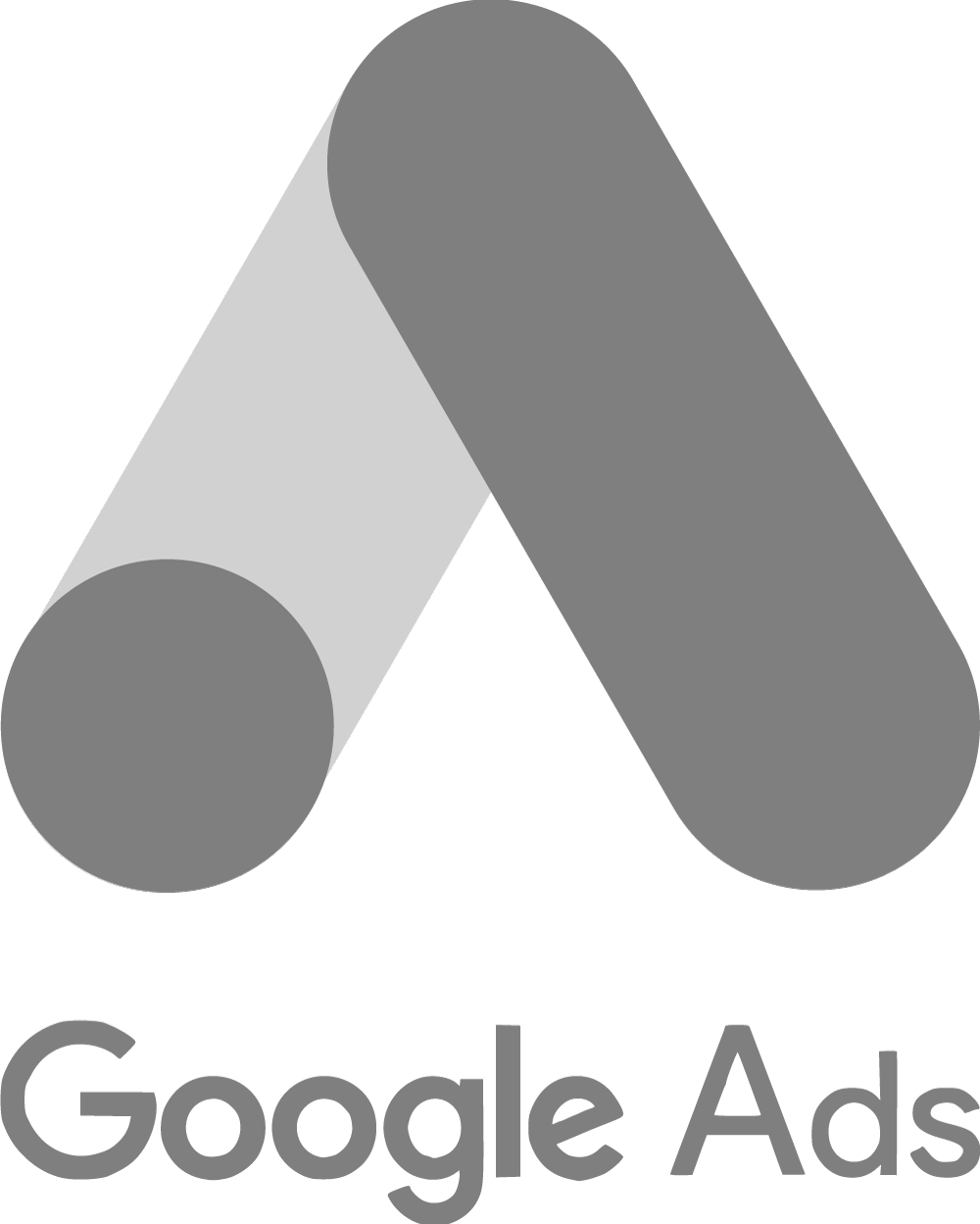 google ads logo white