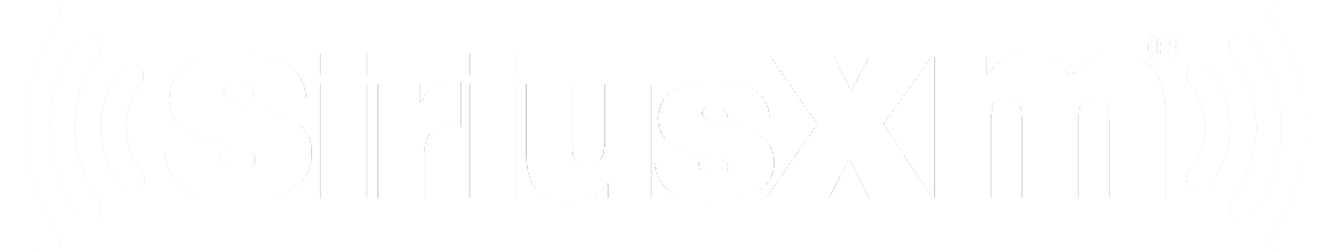 SiriusXM Logo White PNG title=