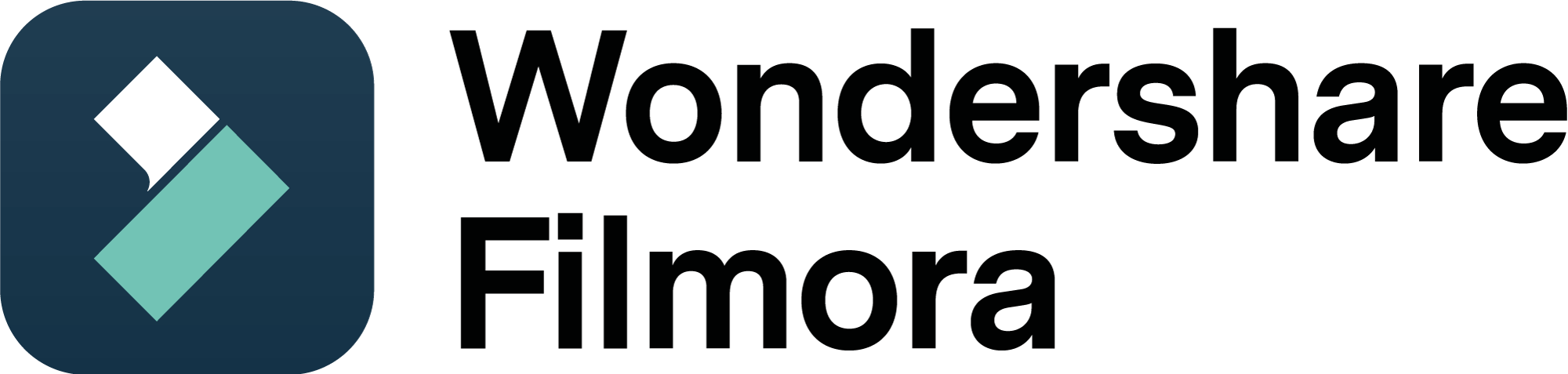 wondershare Filmora Logo title=