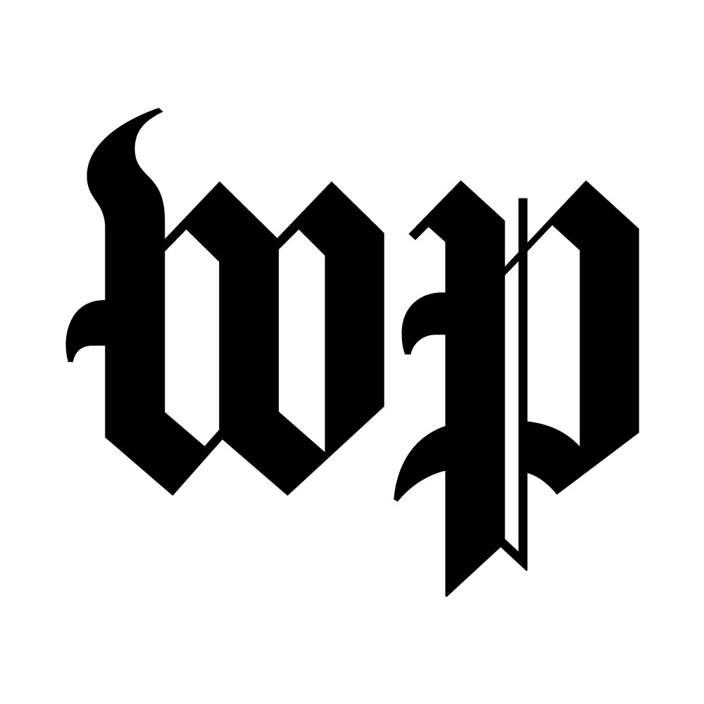 Washington Post Logo White PNG title=