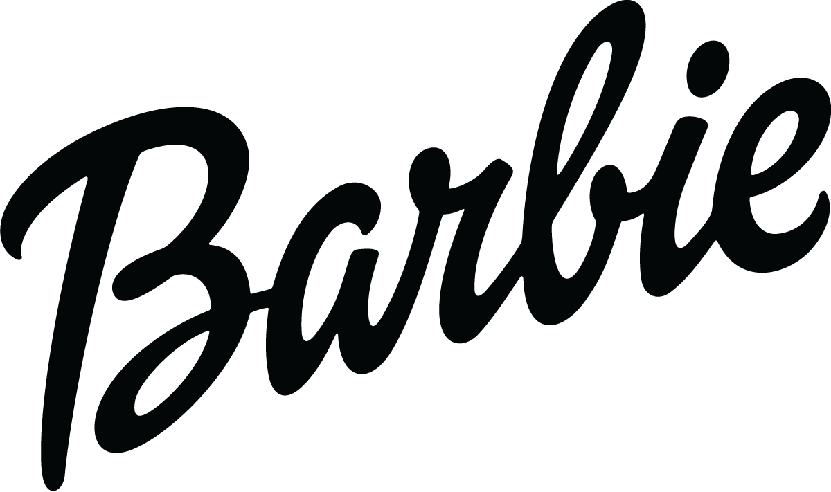 barbie logo black