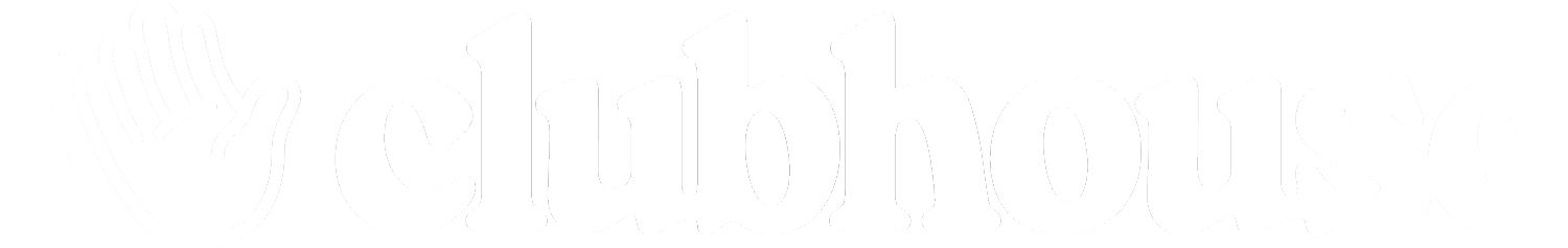 clubhouse logo white