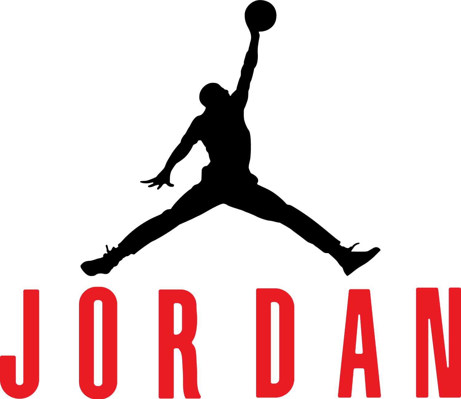 jordan logo with name