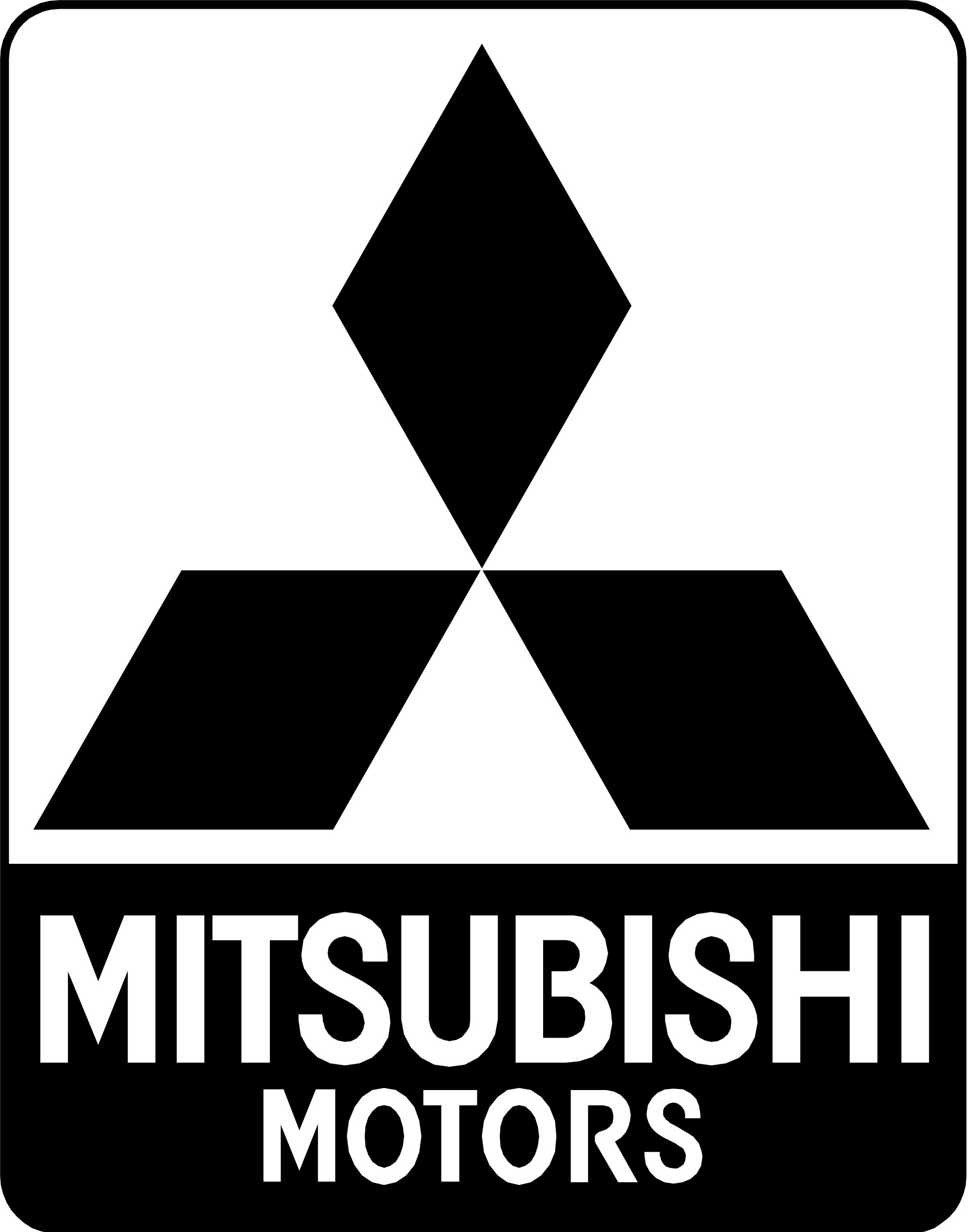 Mitsubishi Motors Logo title=